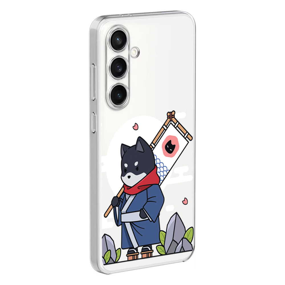 Чохол для Samsung S24 FE Кіт самурай