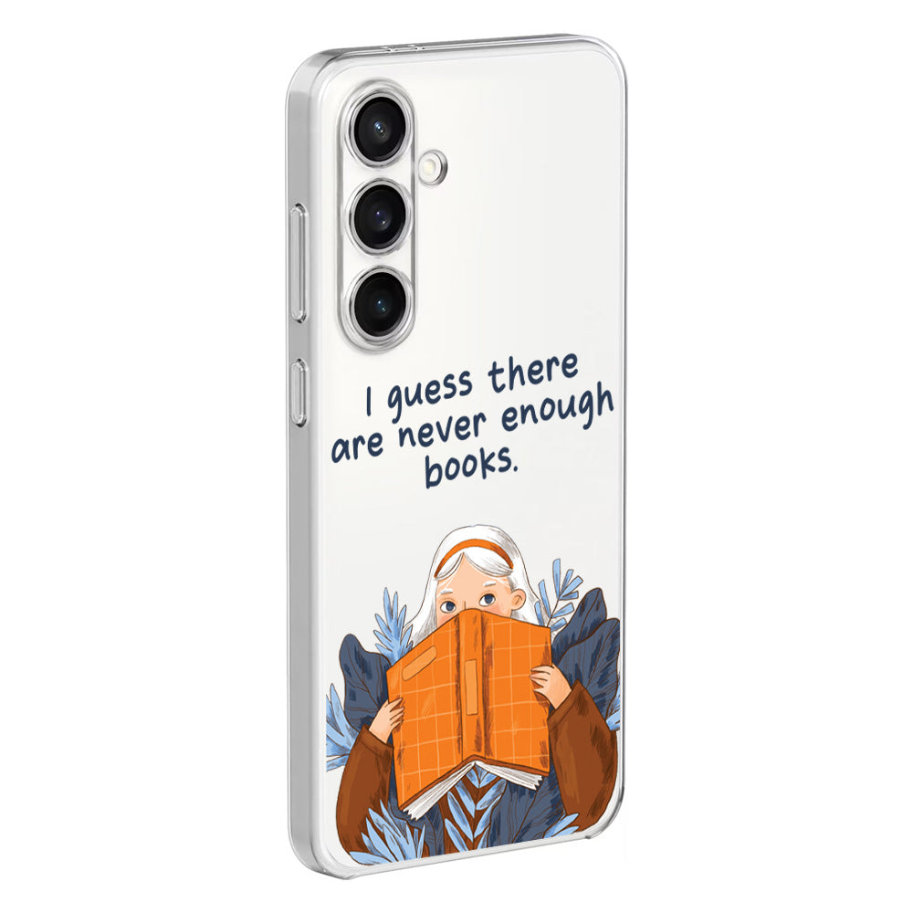 Чохол для Samsung S24 FE There are never enough books