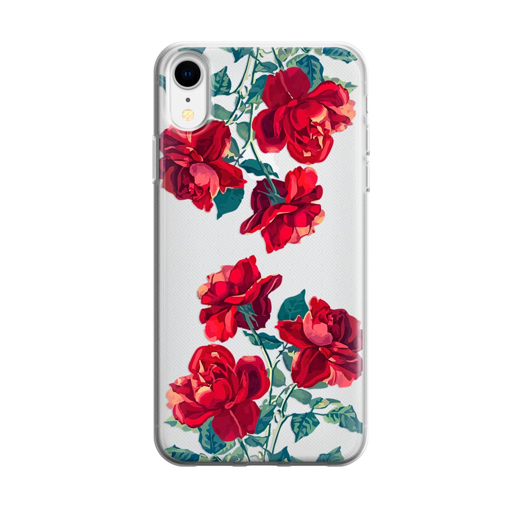 Чохол для iPhone Xr - Червона роза - Gisolo