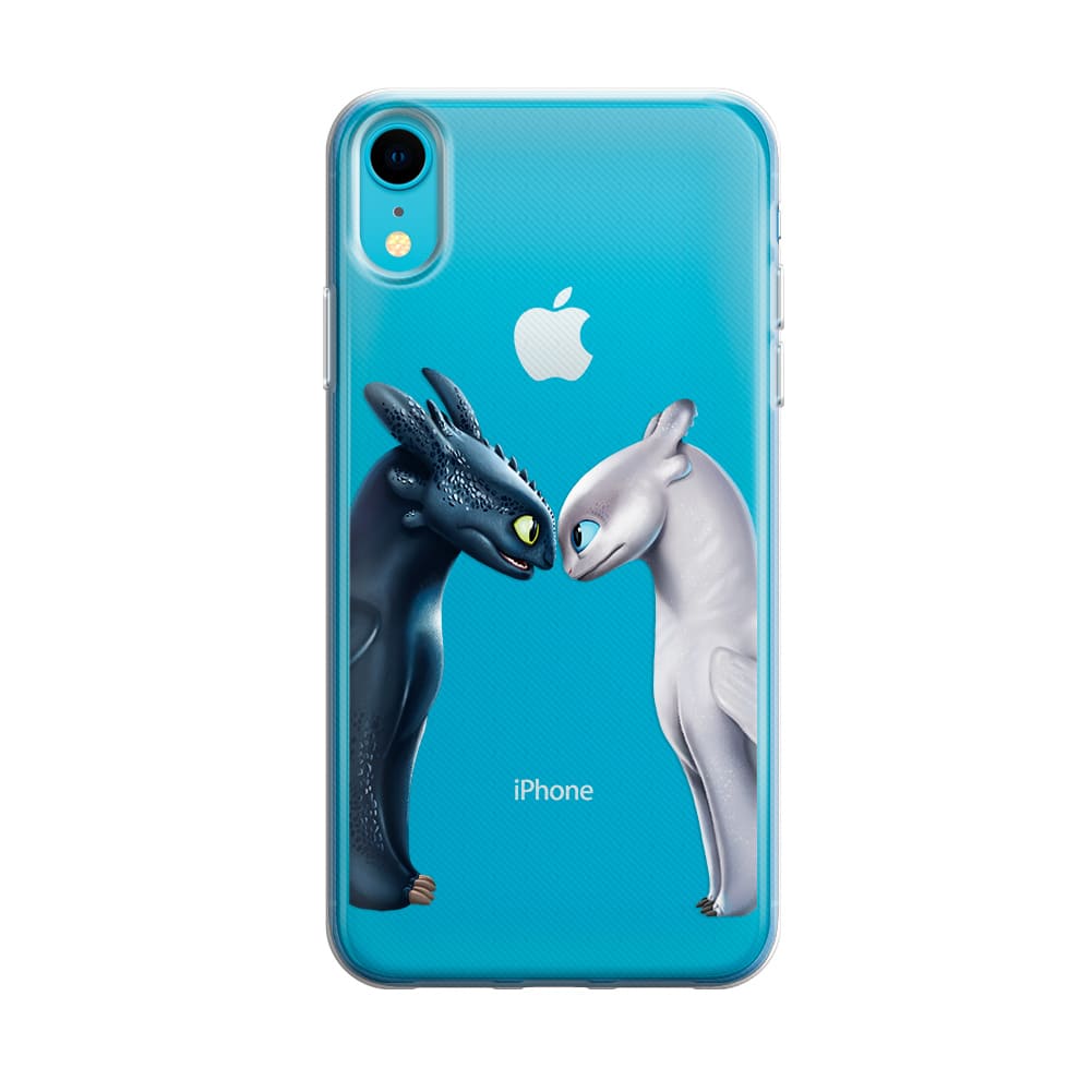 Чохол для iPhone Xr - дракони - Gisolo