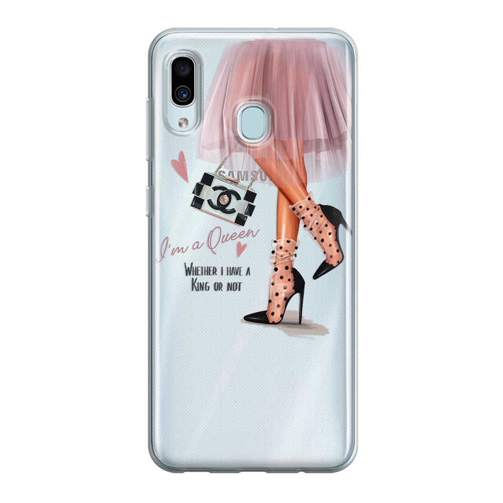 Чохол для Samsung A30 - I'm a queen - Gisolo