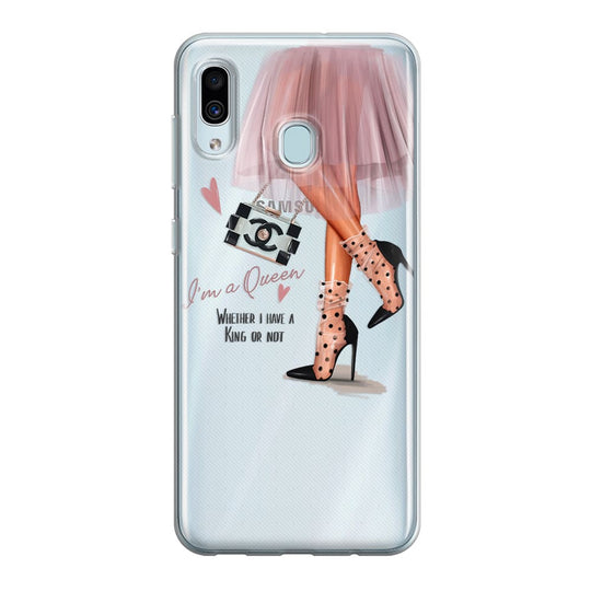 Чохол для Samsung A30 - I'm a queen - Gisolo