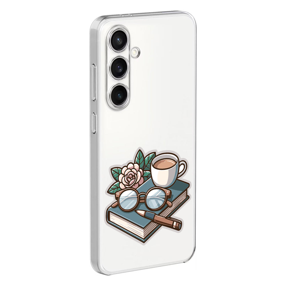 Чохол для Samsung S24 FE Сукулент та книга