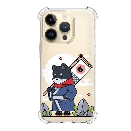 Чохол для iPhone 13 Pro Кіт самурай