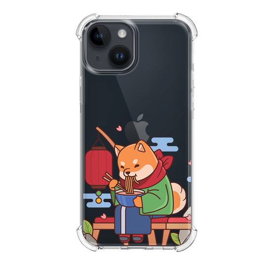 Чохол для iPhone 13 Песик смакує рамен