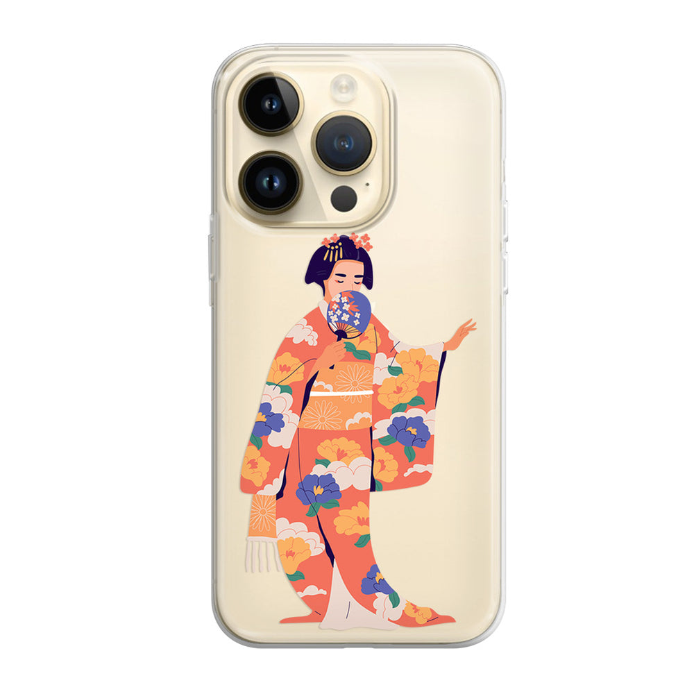 Чохол для iPhone 13 Pro Гейша