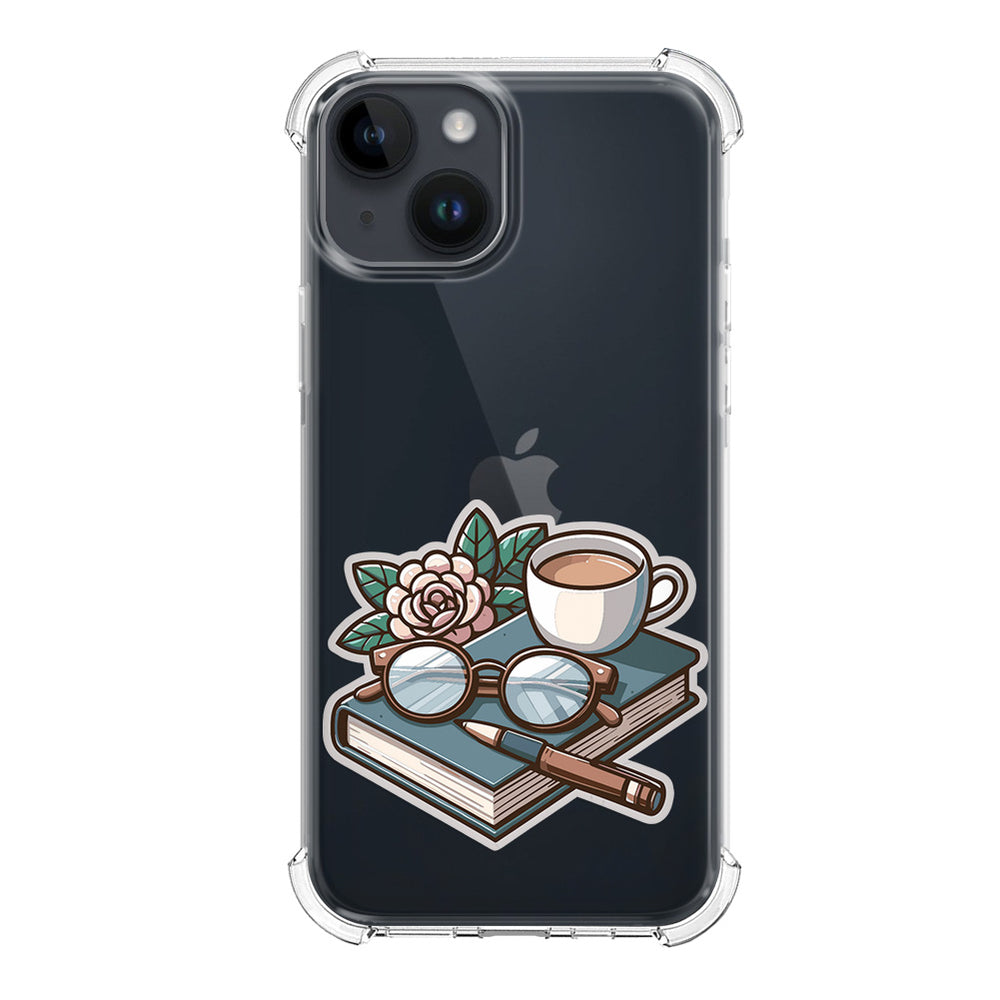 Чохол для iPhone 13 Сукулент та книга
