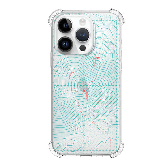 Чохол для iPhone 13 Pro Max Топографічна Мапа