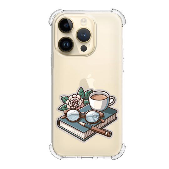 Чохол для iPhone 13 Pro Сукулент та книга