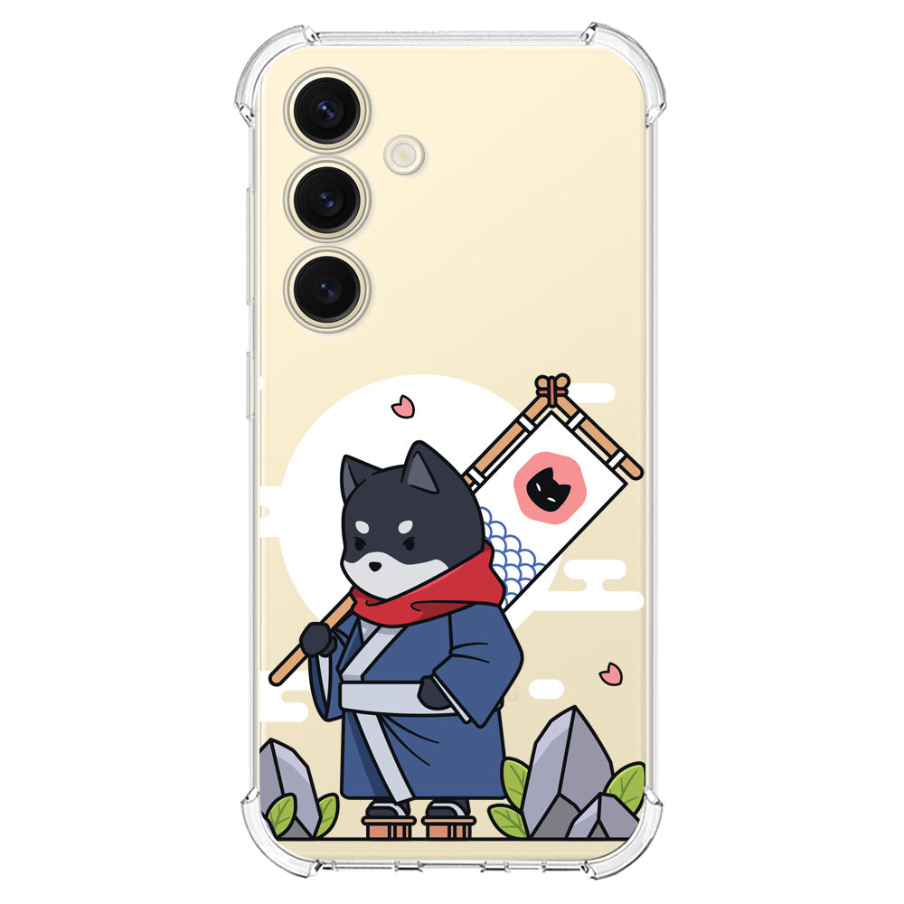 Чохол для Samsung S24 Кіт самурай