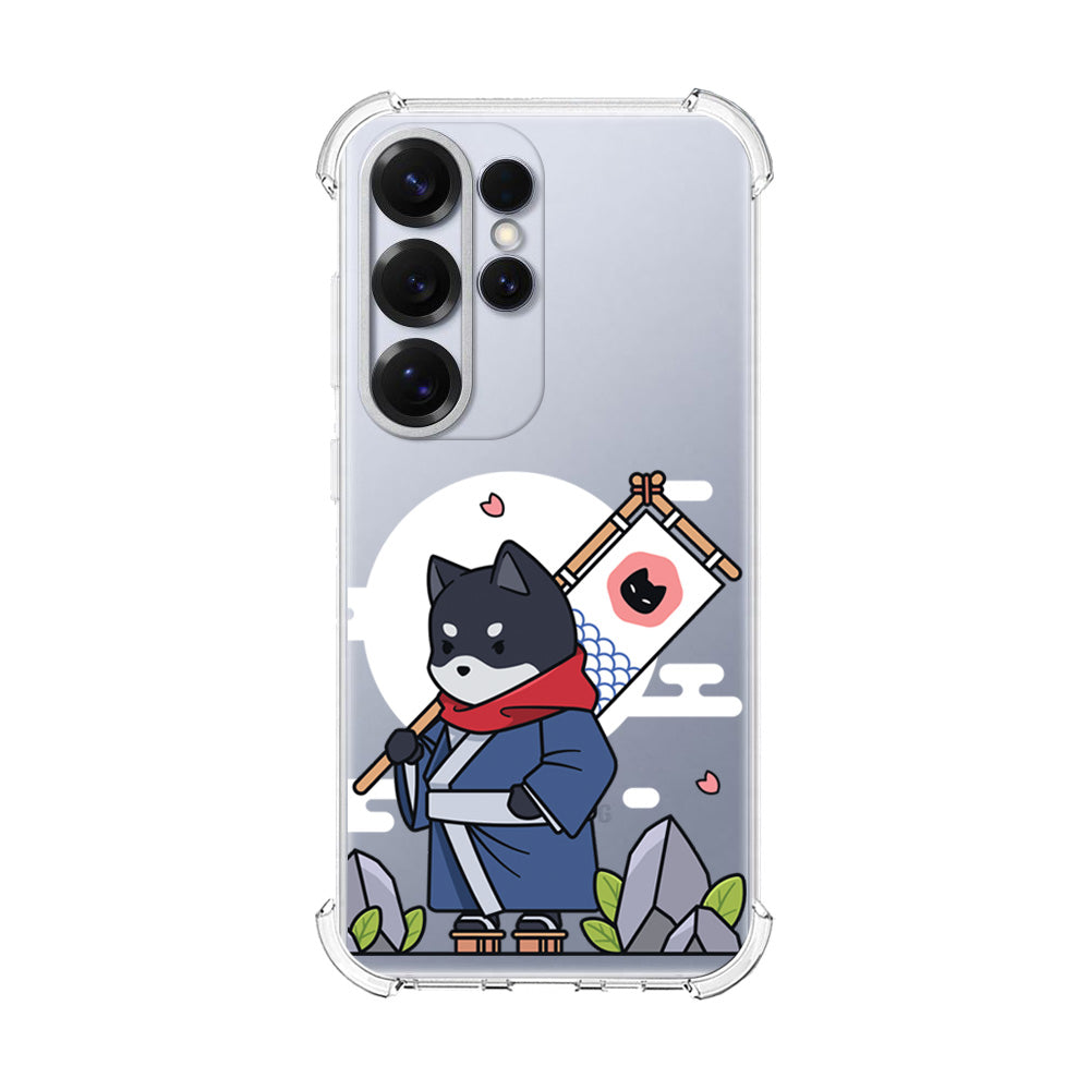 Чохол для Samsung S25 Ultra Кіт самурай