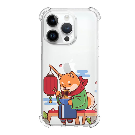 Чохол для iPhone 13 Pro Max Песик смакує рамен