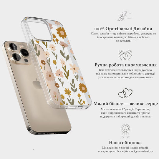 Чохол для iPhone 16 Pro Max Патерн Квіти #3