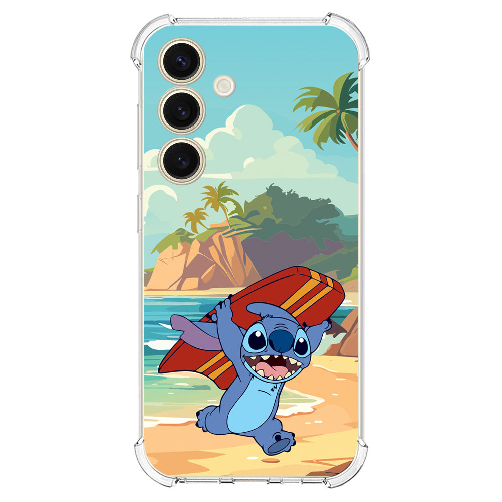 Чохол для Samsung S24 Стіч на пляжі