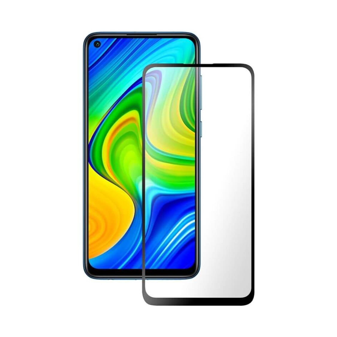 5D захисне скло для Xiaomi Redmi Note 9 - Gisolo