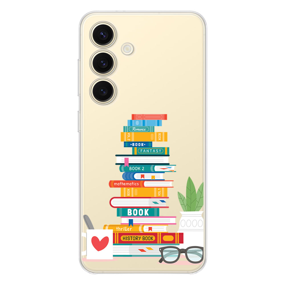 Чохол для Samsung S24 A pile of books