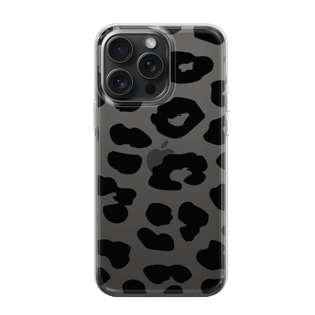 Чохол для iPhone 16 Pro Max Black Leopard