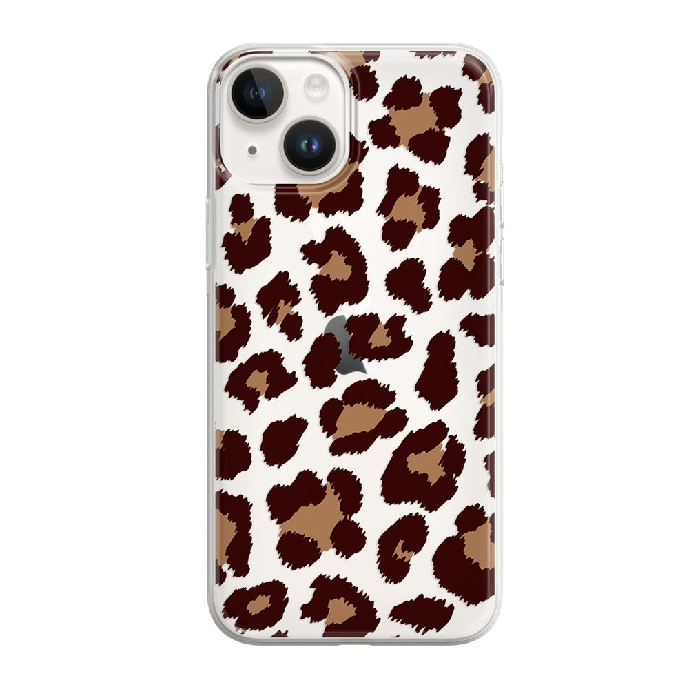 Чохол для iPhone 14 Brown Leopard