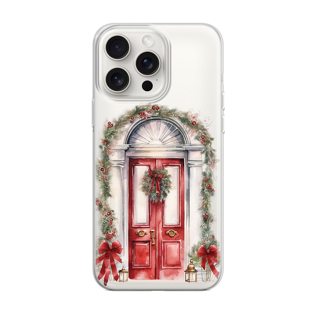 Чохол для iPhone 16 Pro Max Christmas Door