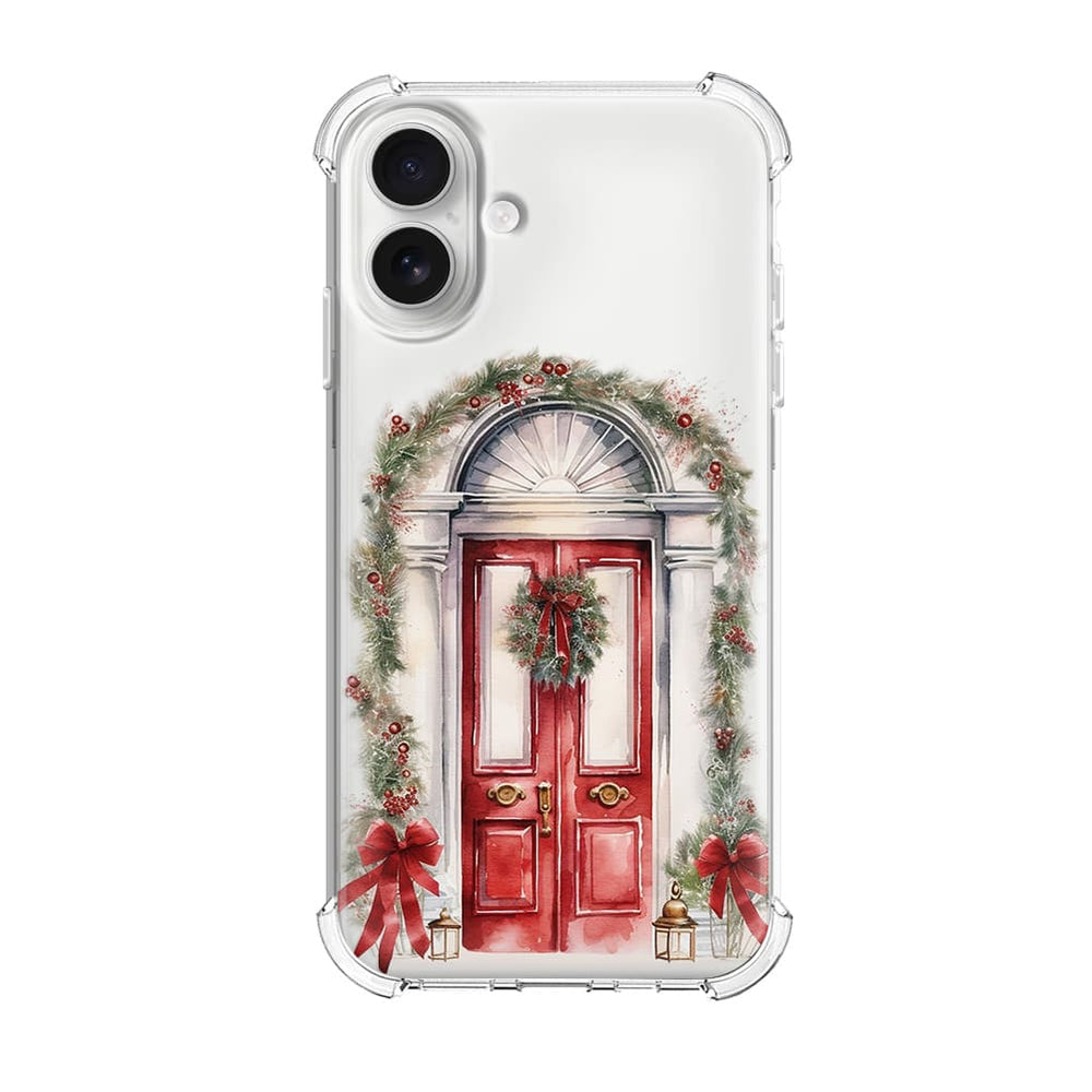 Новорічний чохол для iPhone 16 Plus Christmas Door