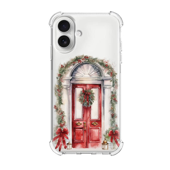 Новорічний чохол для iPhone 16 Plus Christmas Door