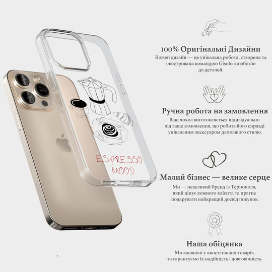 Чохол для iPhone 16 Espresso Mood