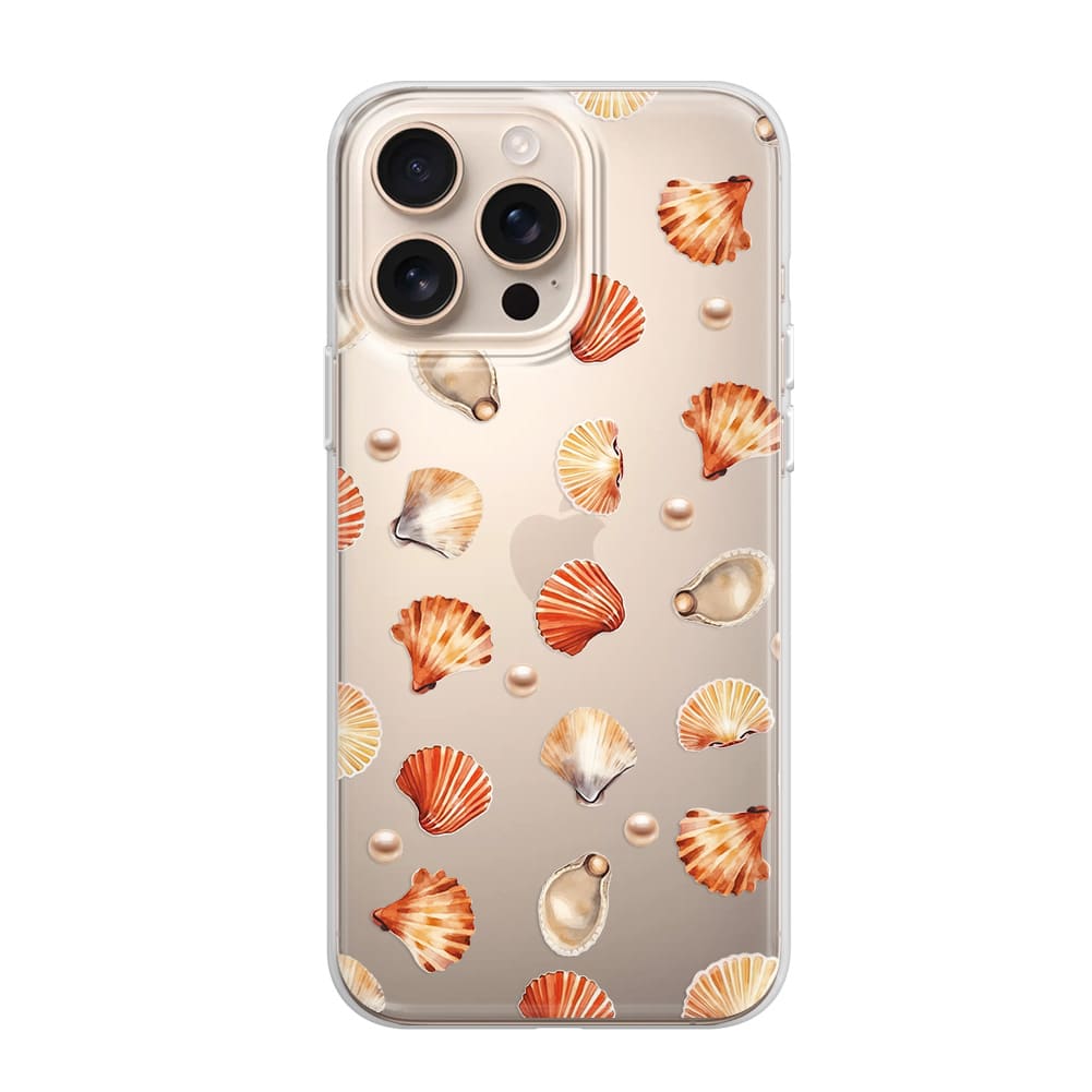 Чохол для iPhone 16 Pro Max Golden Sea Shells