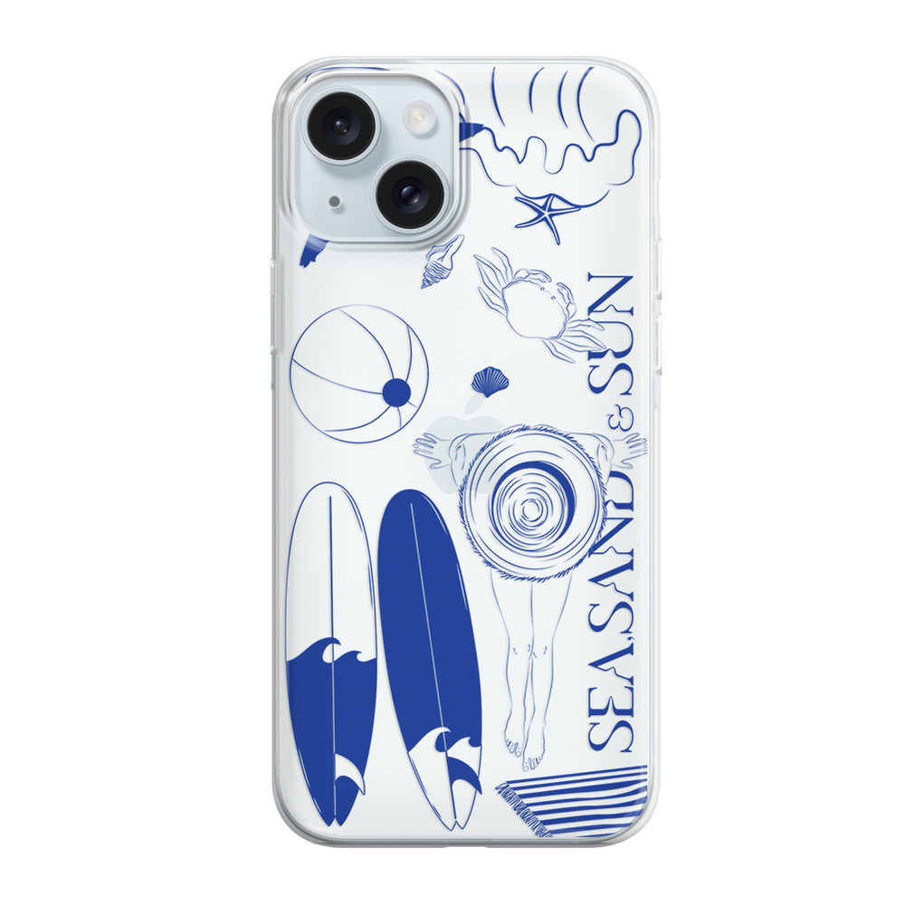 Чохол для iPhone 15 Sea.Sun&Sand