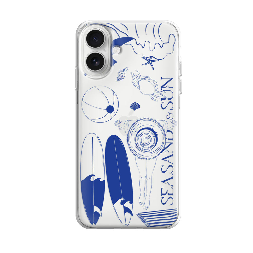 Чохол для iPhone 16 Sea.Sun&Sand