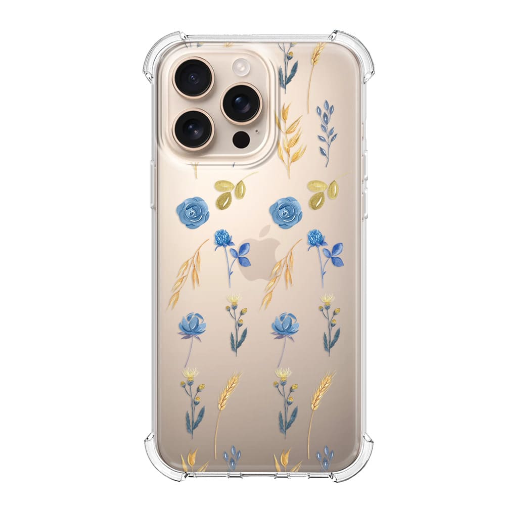 Чохол для iPhone 16 Pro Max Ukraine flowers