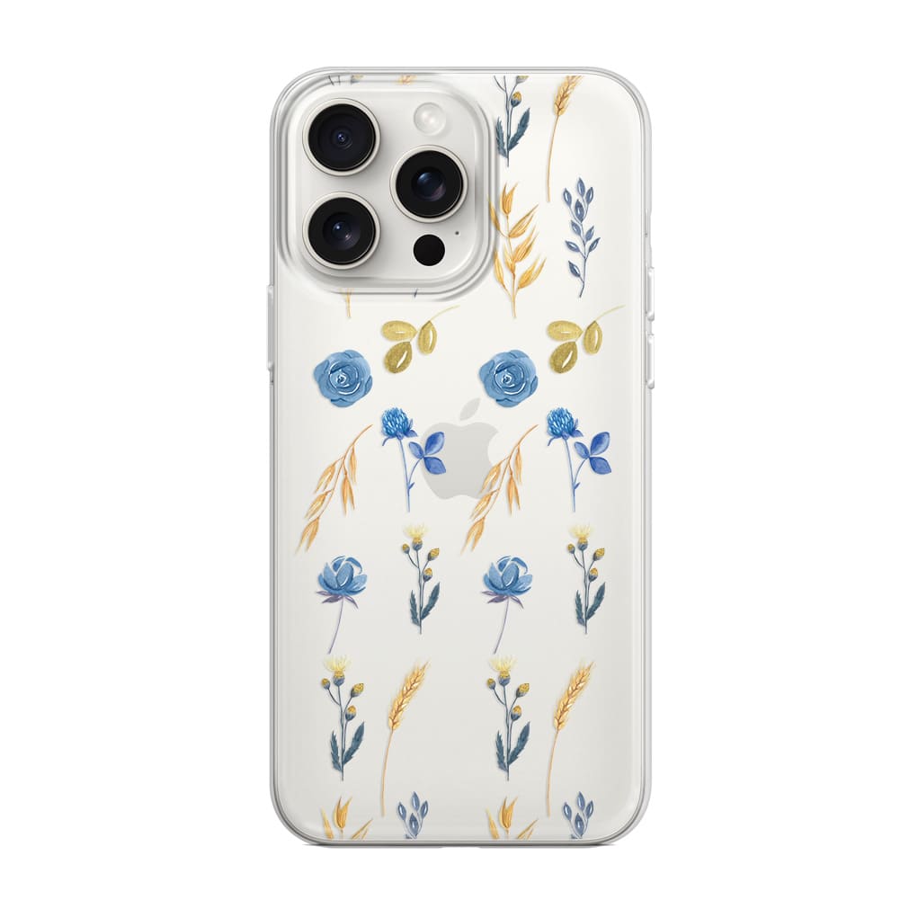 Чохол для iPhone 16 Pro Max Ukraine flowers