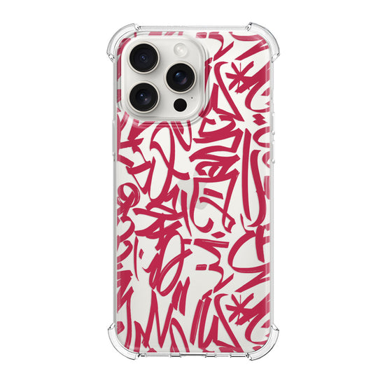 Чохол для iPhone 16 Pro Max Viva Magenta Graffiti