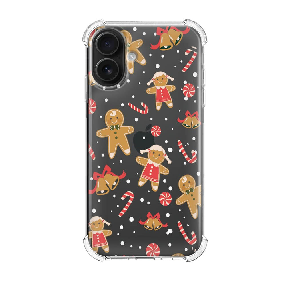 Чохол для iPhone 16 Plus в принт різдвяне печиво