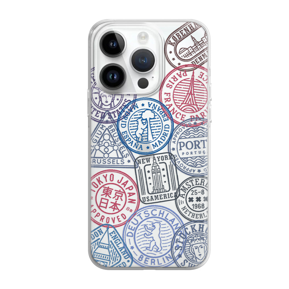 Чохол для iPhone 13 Pro Max Штампи із подорожі