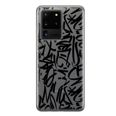 Black Graffiti - Чохол на телефон - Gisolo