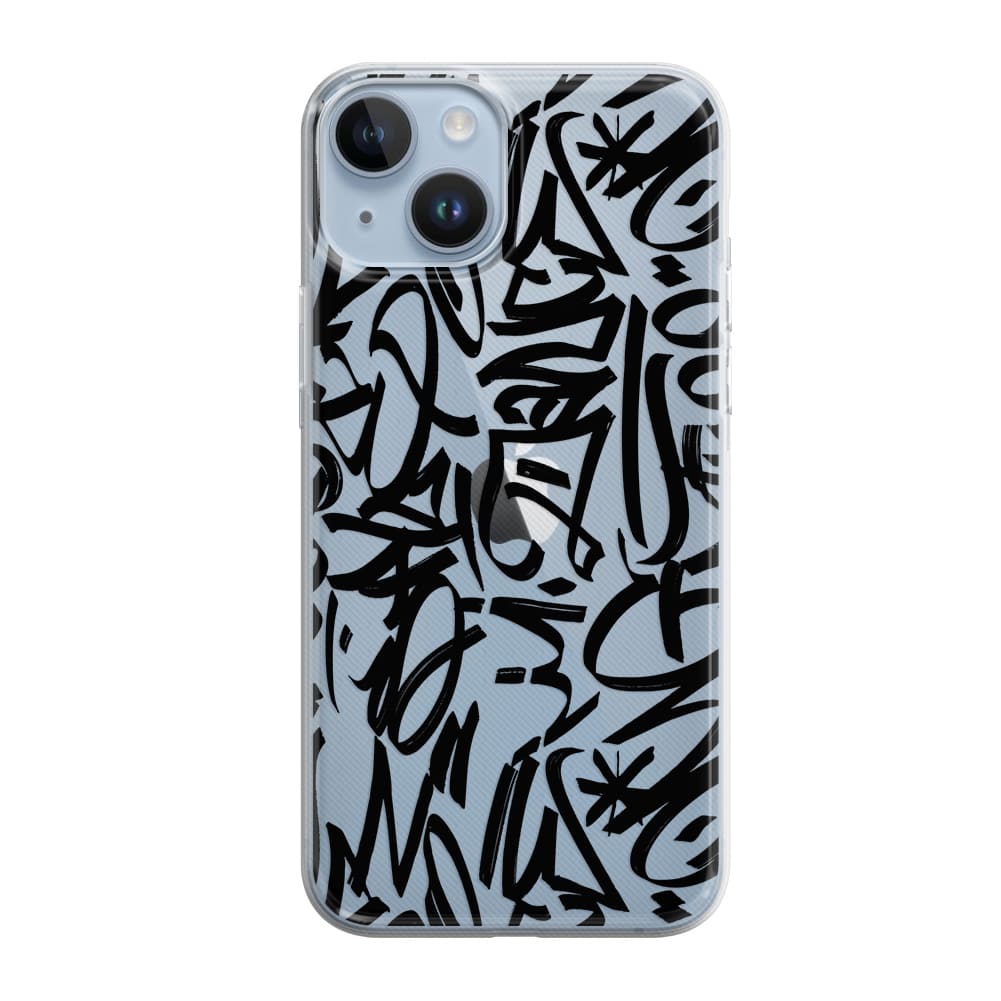 Black Graffiti - Чохол на телефон - Gisolo