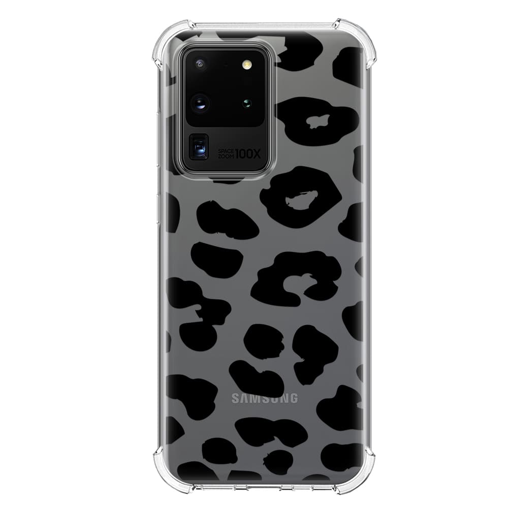 Black Leopard - Чохол на телефон з принтом леопарда - Gisolo