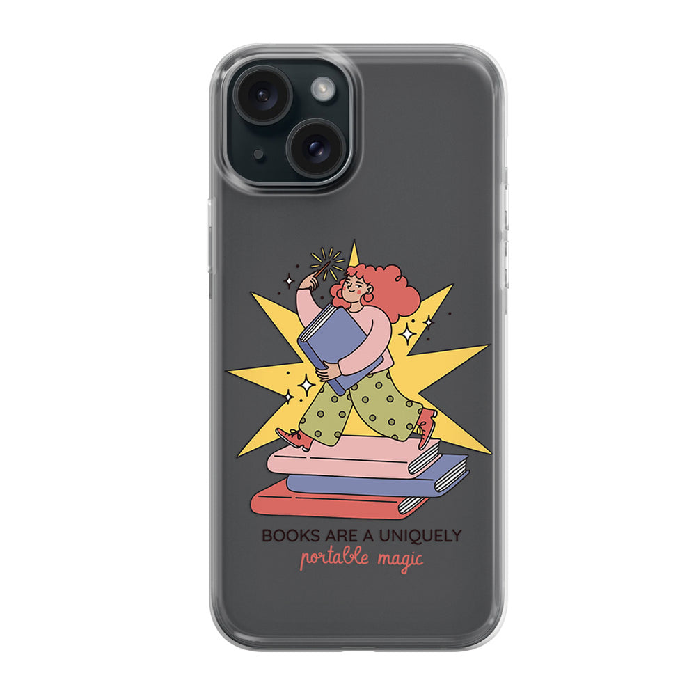 Чохол для iPhone 15 Books are portable magic