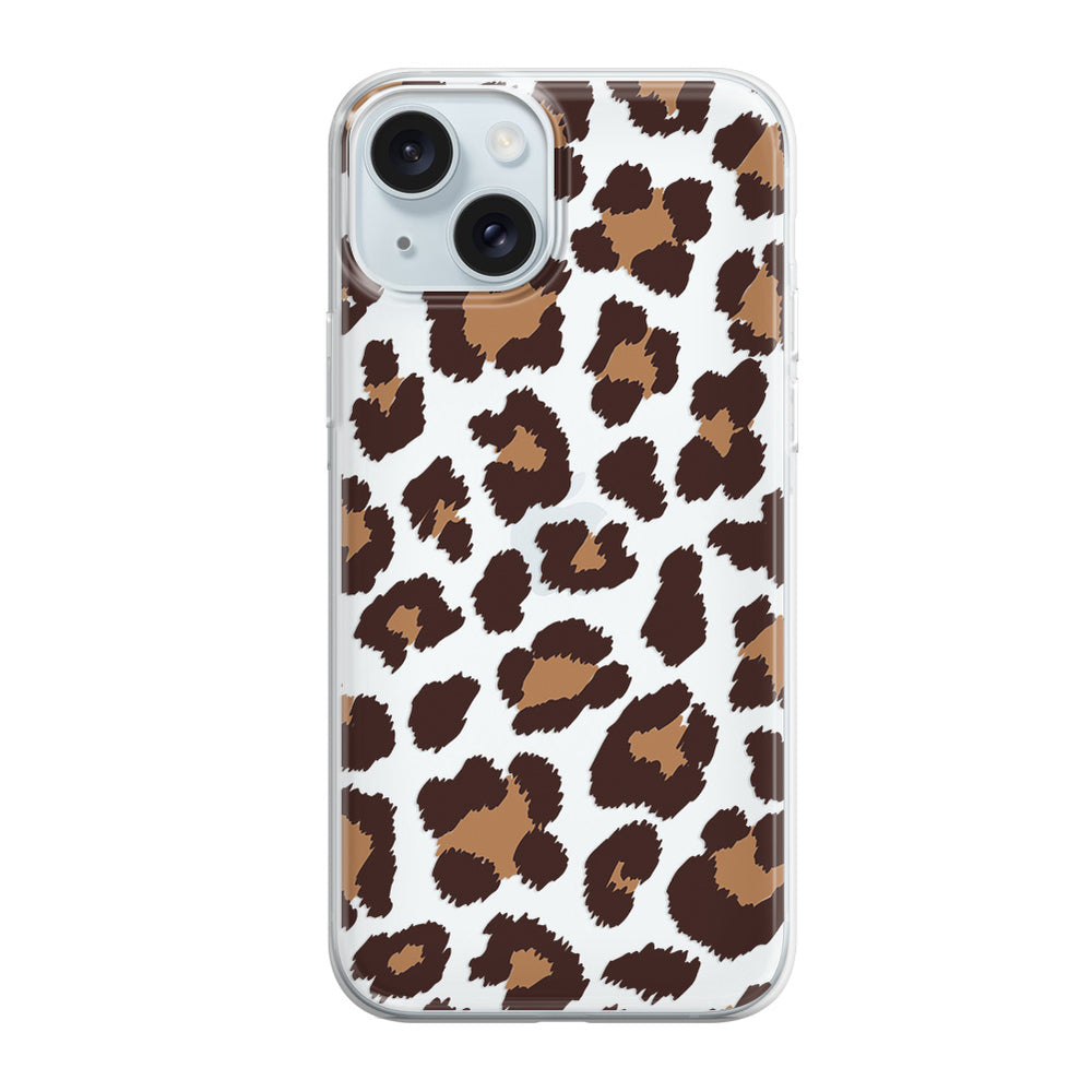 Чохол для iPhone 15 Brown Leopard
