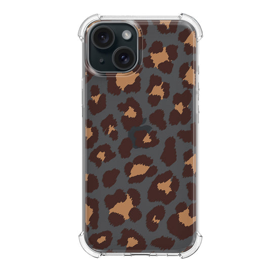 Чохол для iPhone 15 Brown Leopard