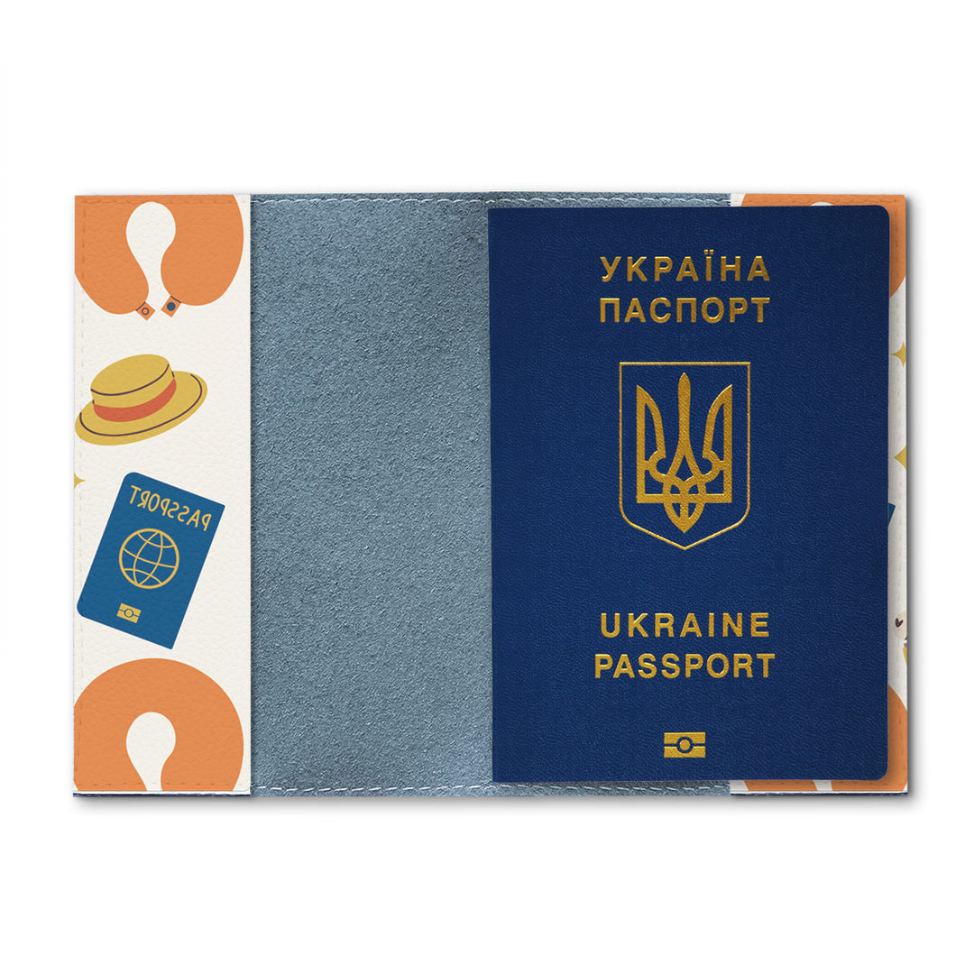 Обкладинка на паспорт Туристичний check-list