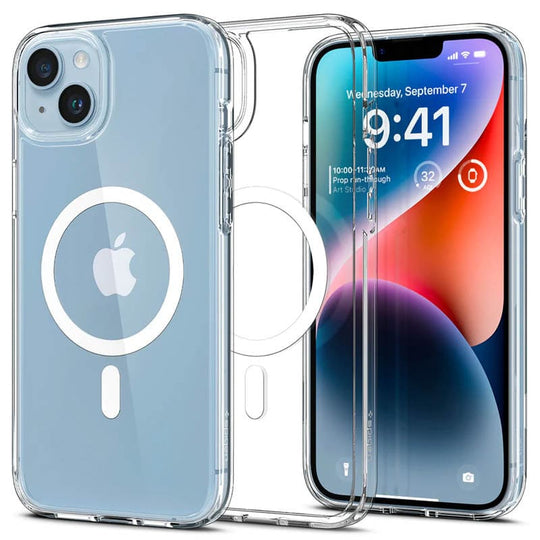 Чохол для Apple iPhone 14 (6.1") MagFit SPG Ultra Hybrid - прозорий - Gisolo