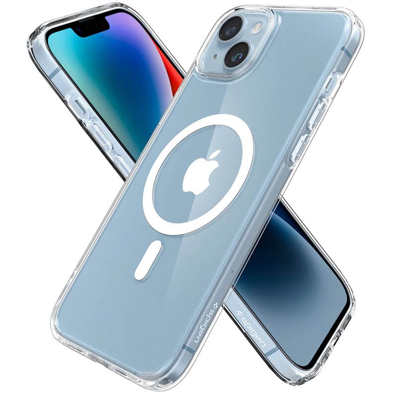 Чохол для Apple iPhone 14 (6.1") MagFit SPG Ultra Hybrid - прозорий - Gisolo