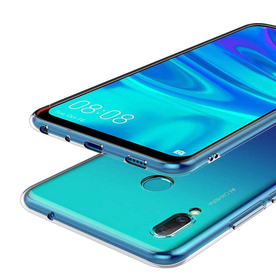 Чохол для Huawei P Smart (2019) - Minimalistic Couple Faces Line - Gisolo