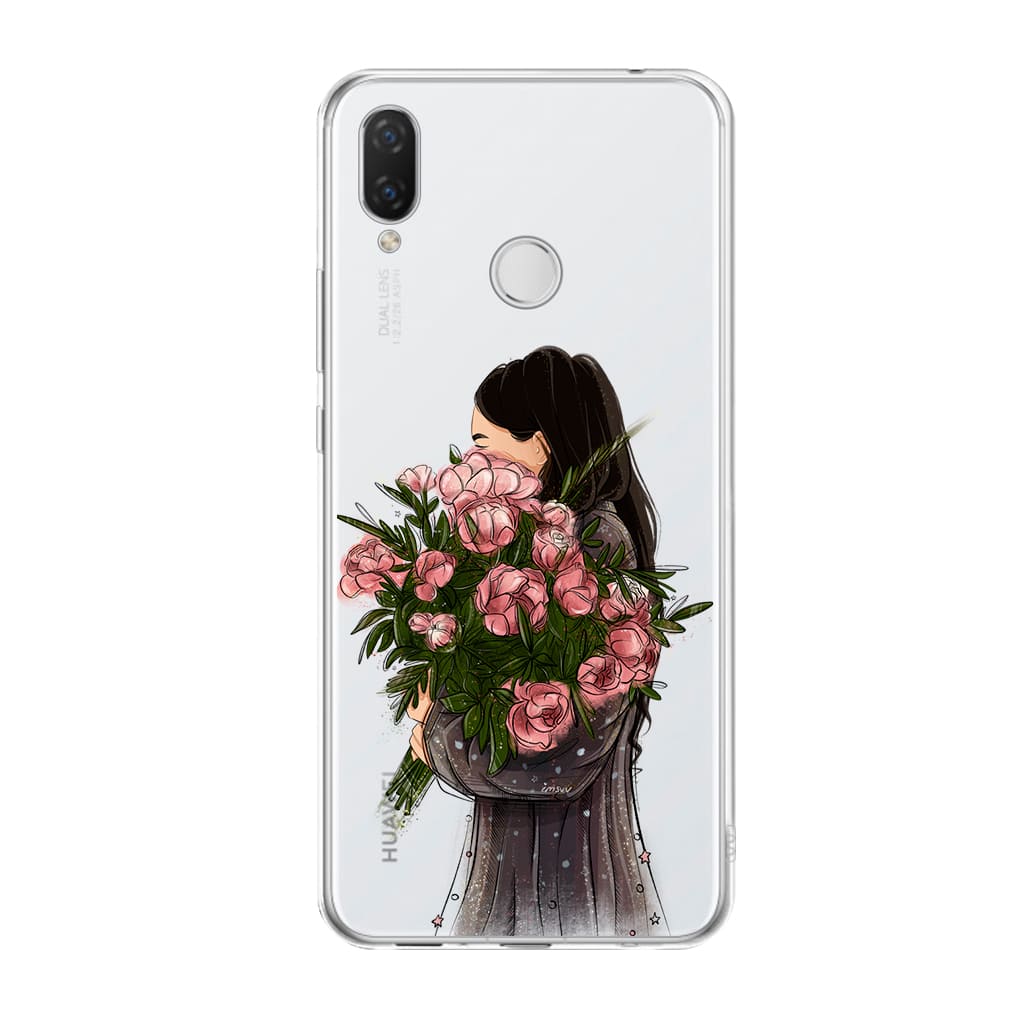 Чохол для Huawei P Smart Plus (2018) - Дівчина-весна - Gisolo