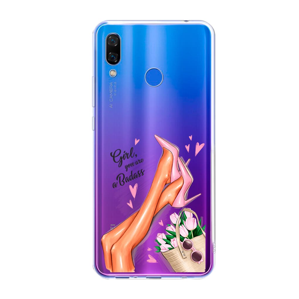 Чохол для Huawei P Smart Plus (2018) - Girl, you are a Badass - Gisolo