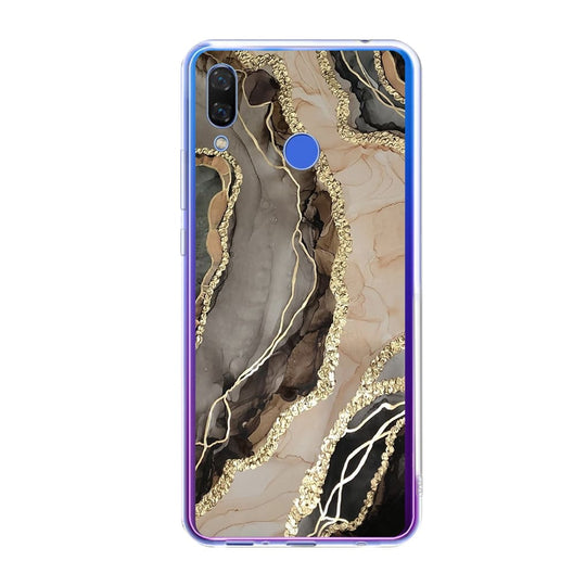 Чохол для Huawei P Smart Plus (2018) - Gold & Chocolate - Gisolo