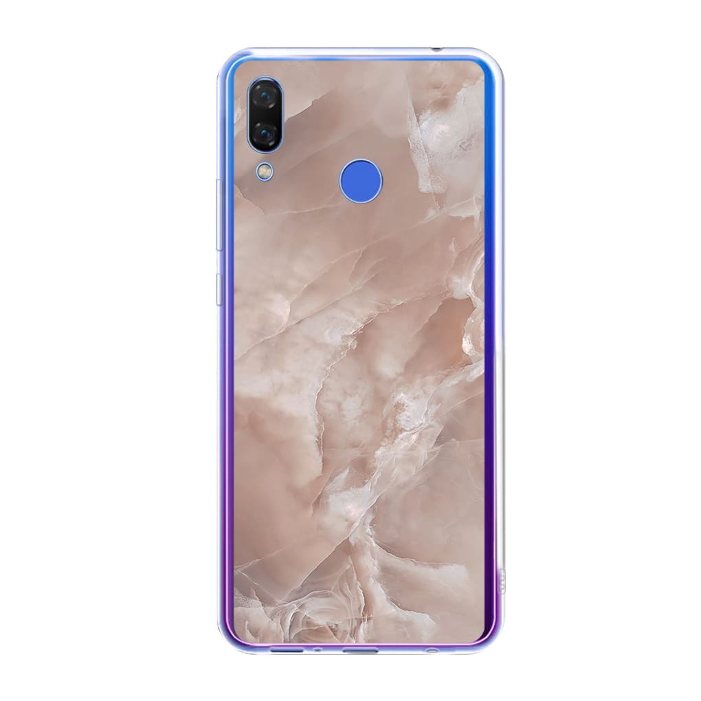 Чохол для Huawei P Smart Plus (2018) - пастельний мармур - Gisolo