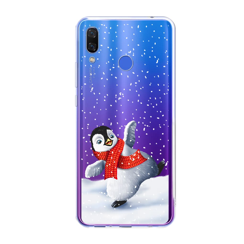 Чохол для Huawei P Smart Plus (2018) - Пінгвінчик - Gisolo