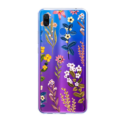 Чохол для Huawei P Smart Plus (2018) - Rainbow flowers - Gisolo